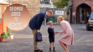Inside Prince George's first day of school