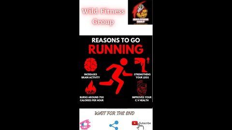 🔥Reasons to go running🔥#shorts🔥#viralshorts🔥#fitnessshorts🔥#wildfitnessgroup🔥