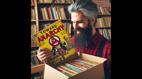 Anarchist Unboxing Vintage 60's 70's Underground Comic Book Collection