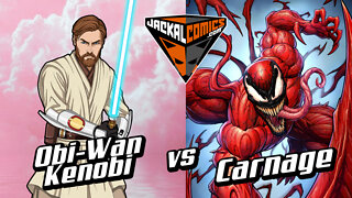 OBI-WAN KENOBI Vs. CARNAGE - Comic Book Battles: Who Would Win In A Fight?