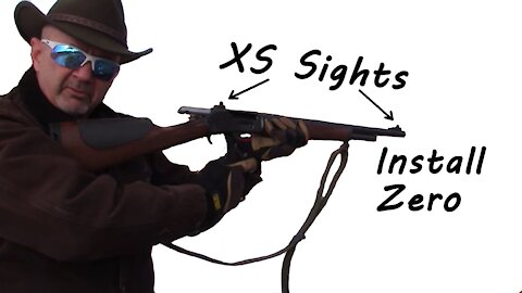 XS Sights on the Marlin Guide Gun - Install, Zero, AQT