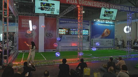 'Drone soccer' aims to win new fans at Las Vegas Consumer Electronics Show