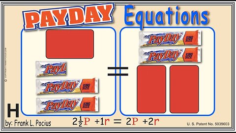 H2_PAYDAY(notation) 2.5P+1r=2P+2r _ SOLVING BASIC EQUATIONS _ SOLVING BASIC WORD PROBLEMS