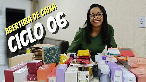 ABERTURA DE CAIXA NATURA CICLO 06 - COMO GANHAR DINHEIRO COM PRESENTES MÃES