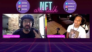 NFT ART TALK - EP 70 - JAM ROOM PART 13 - NFT ART & MUSIC - NEW RELEASES FROM KARTHIK AND DJ FEEDUS