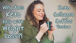 This Keto Coffee Can Help You Lose Weight! What IS Keto?! Keto Collagen Coffee by ICONIC Review