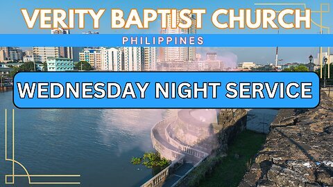 VBC Manila Wednesday Night Service 6th December 2023 |Pastor Matthew Stucky,