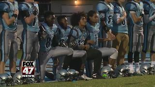 Lansing Catholic football players who knelt during anthem to be recognized at council meeting