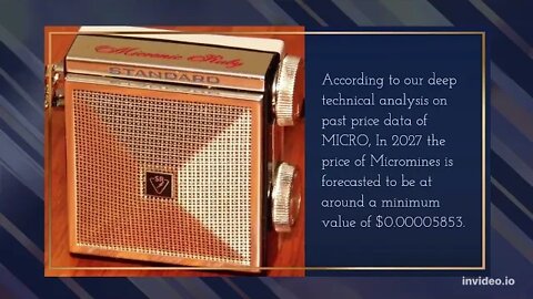 Micromines Price Prediction 2022, 2025, 2030 MICRO Price Forecast Cryptocurrency Price Prediction