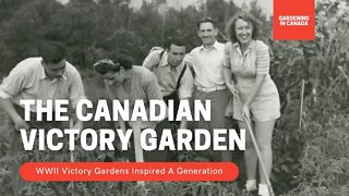 Canadian Victory Gardens. The Story Of How Gardening In Canada Changed A Country. 🇨🇦🍁