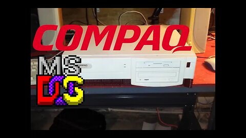 [Classic] Firing up the Compaq Prolinea 4100 486 Desktop Retro PC