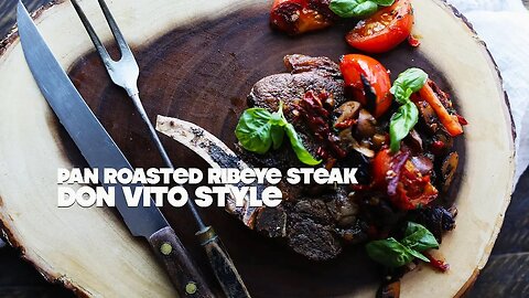 Bone-In Ribeye Steak Recipe Don Vito Style