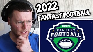 My 2022 NFL Fantasy Football DRAFT DAY!