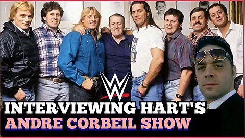 'HART' FAMILY GETS PERSONAL WITH 'ANDRE CORBEIL' PRO WRESTLING INTERVIEWS 'STU HART'S 'STAMPEDE WRESTLING'