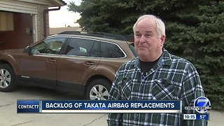 Aurora man learns he'll have to wait months for replacement Takata airbag because of backlog