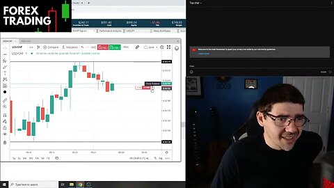 Live Day Trading $1000 Forex Account | USD/CHF, GBP/USD (2.92% Profit)