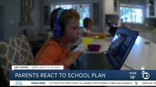 Parents react to school plan