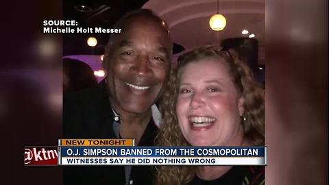 Casino witnesses say OJ Simpson was not drunk