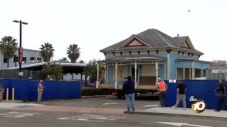 Oceanside 'Top Gun' home relocated, to be restored