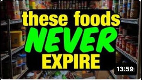 15 Foods to STOCKPILE that NEVER Expire – Get them NOW!