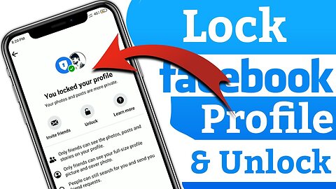 How to Lock / Unlock Facebook Profile | Lock and Unlock Facebook Profile | Fb Lock and Unlock