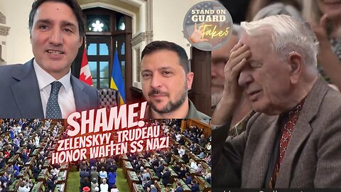 Trudeau, Zelenskyy brings former Waffen-SS soldier to Parliament for Standing Ovation | SOG Take 5