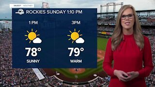 Record high temps possible for Sunday