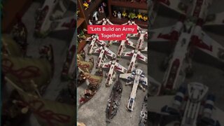 🥵 LEGO Star Wars Gunship Army #Shorts
