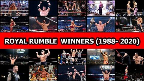 Every WWE Royal Rumble Winner (1988-2022)
