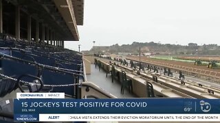 15 jockeys test positive for coronavirus