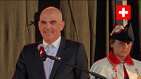 Alain Berset, Vizepräsident des Bundesrates der Schweiz - Bundesfeier 31.07.2022 in Luzern