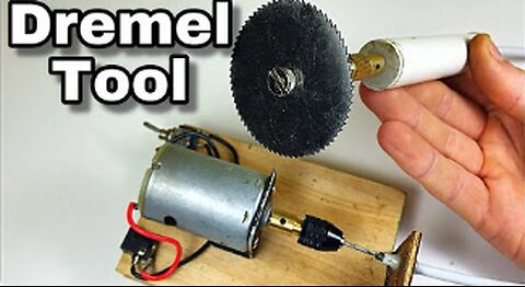 step by step instructions to make an adaptable shaft dremel device Do-It-Yourself