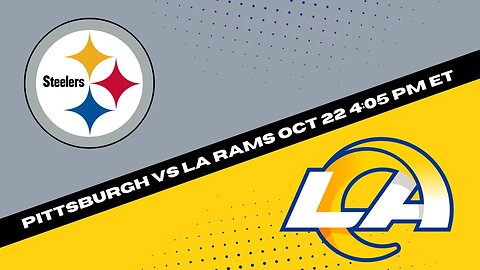 Pittsburgh Steelers vs Los Angeles Rams Prediction and Picks - NFL Picks Week 7