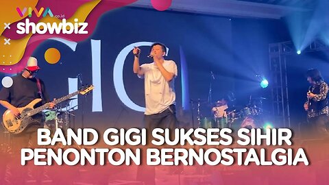 Sihir Penonton! 30 Tahun Band GIGI Pecah Panggung Jakarta