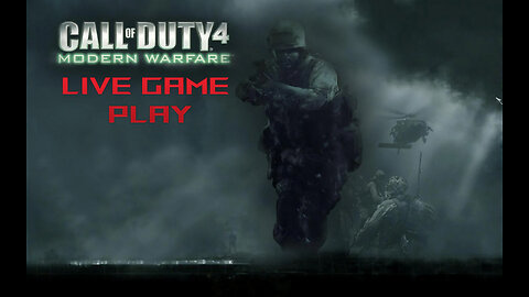 Call Of Duty 4 ORIGINAL| LIVE GAME PLAY | E01