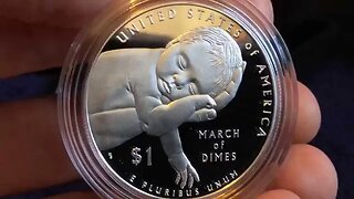 2015 March Of Dimes Silver Dollar