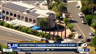Poway synagogue shooting suspect returns to court for hearing