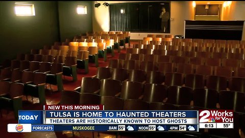 Tulsa home to haunted theaters