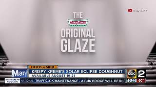 Krispy Kreme reveals solar eclipse doughnut