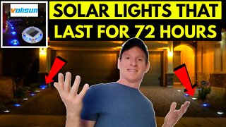 A Simple Outdoor Lighting Solution | VOLISUN 12-Pack Solar Dock Lights