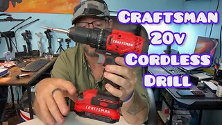 Craftsman 20v Cordless Drill Review @craftsman