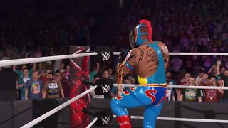WWE2K22: 3rd ALT Rey Mysterio Full Entrance
