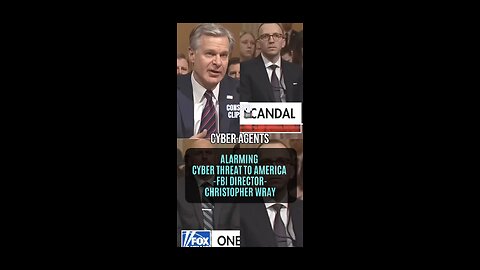 URGENT THREAT TO AMERICA IS CHINESE HACKERS - FBI DIRECTOR CHRISTOPHER WRAY