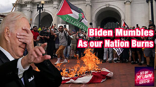 Chaos in America: Protests, Biden's Bumbling Exit Speech & Defiant Netanyahu Speech to Congress