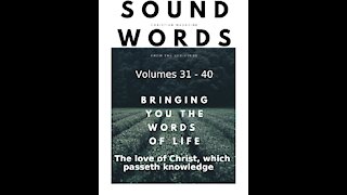 Sound Words, The Love of Christ, Which Passeth Knowledge