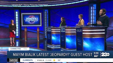 'Jeopardy!' guest host Mayim Bialik