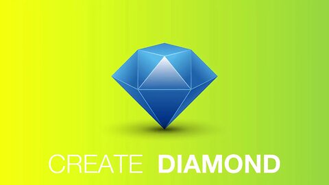 Create Blue Diamond Adobe Illustrator Tutorial