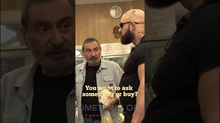 Russian Gangster Cuts People in Line at Russian Store, Then Pays For Their Food