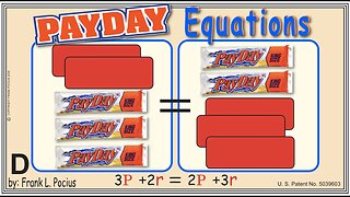 D2_PAYDAY(notation) 3P+2r=2P+3r _ SOLVING BASIC EQUATIONS _ SOLVING BASIC WORD PROBLEMS