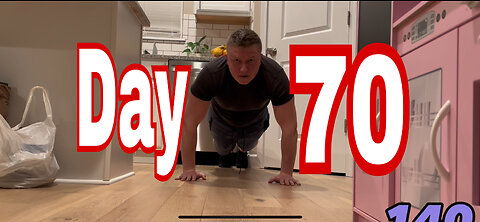 March 11th. 133,225 Push Ups challenge (Day 70)